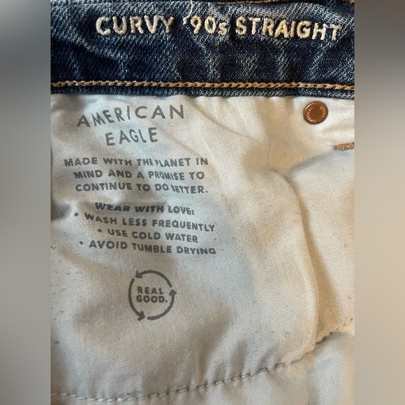 AE curvy ‘90 straight leg jean - Picture 2 of 4